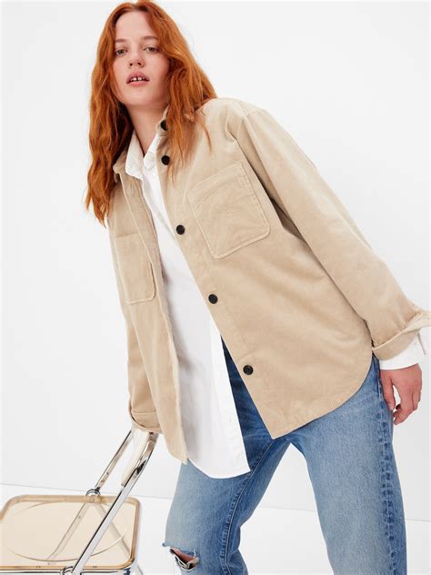 corduroy shirt oversized